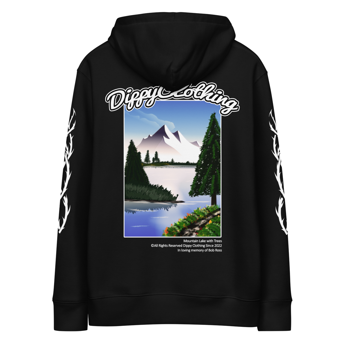 Bob Ross Style Hoodie