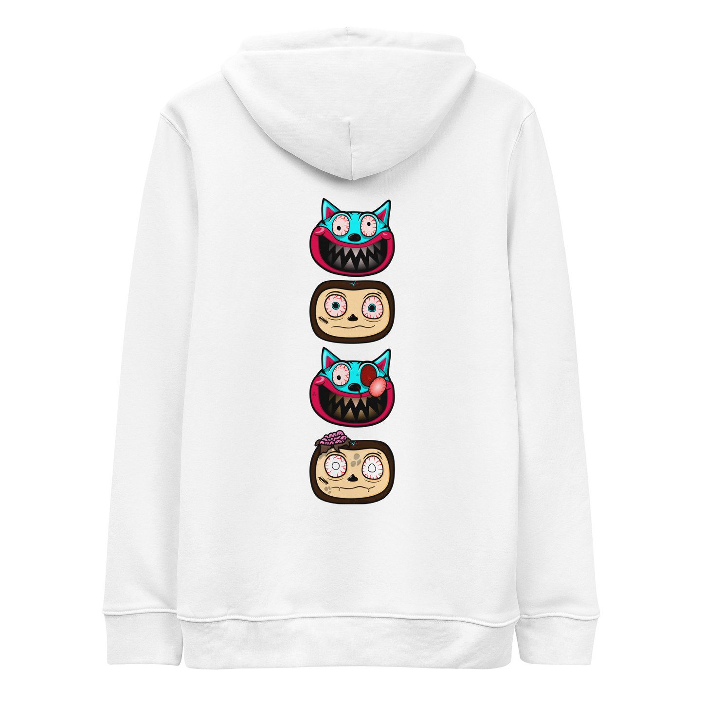 Dippy Tiger & Sloth Hoodie