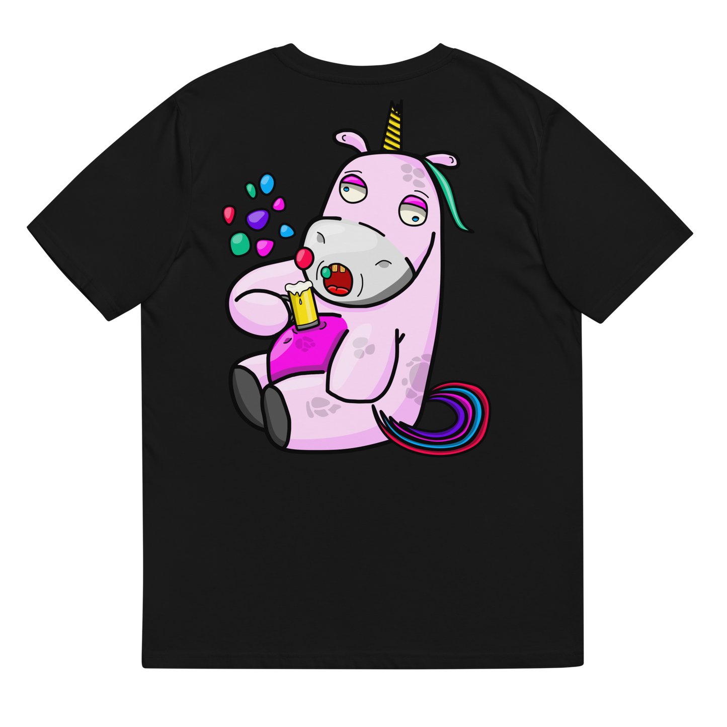 Hugo The Drunk Unicorn Unisex T-Shirt