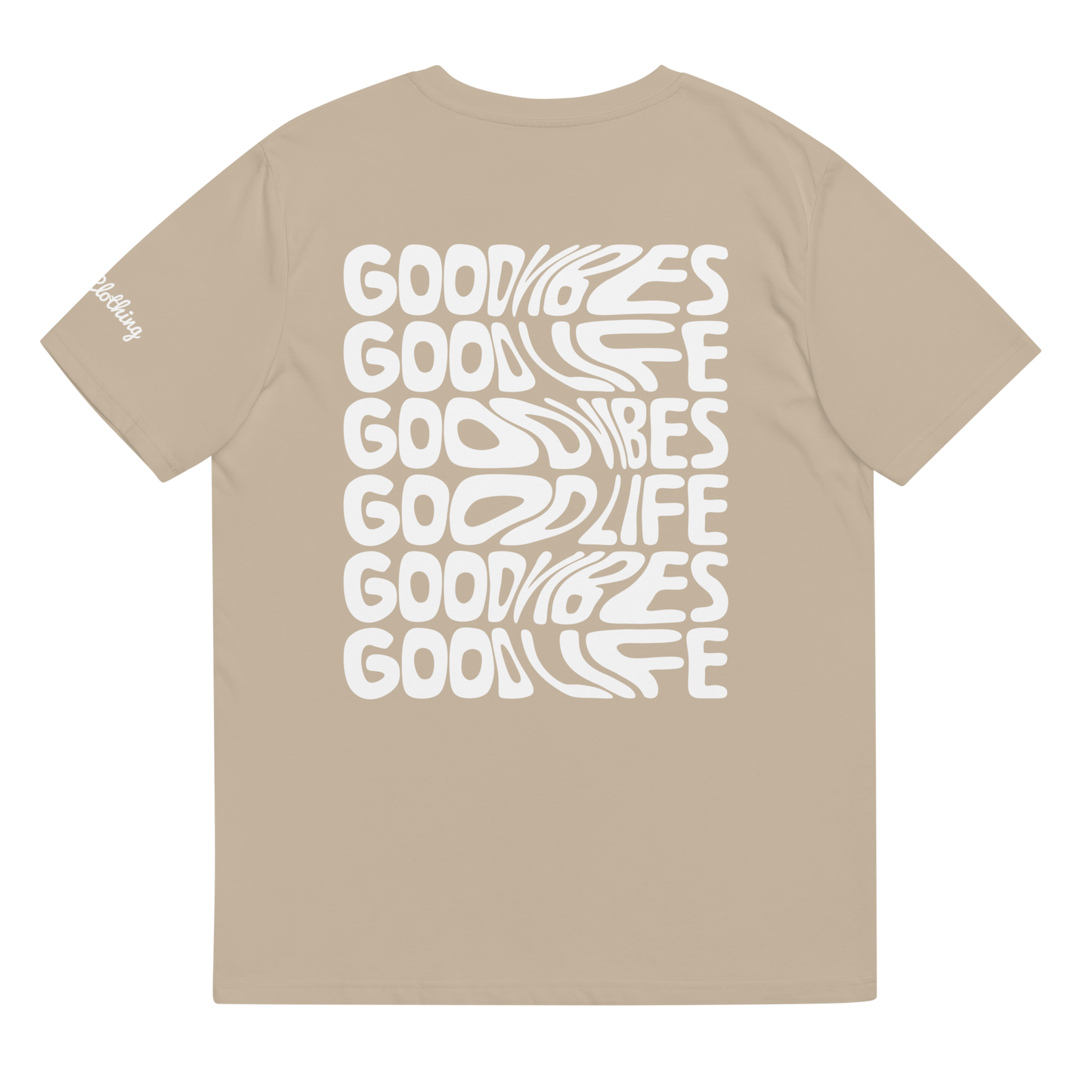 Good Vibes Good Life Bio-Baumwoll-T-Shirt