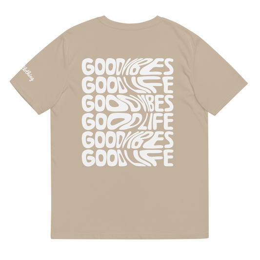 Good Vibes Good Life Bio-Baumwoll-T-Shirt