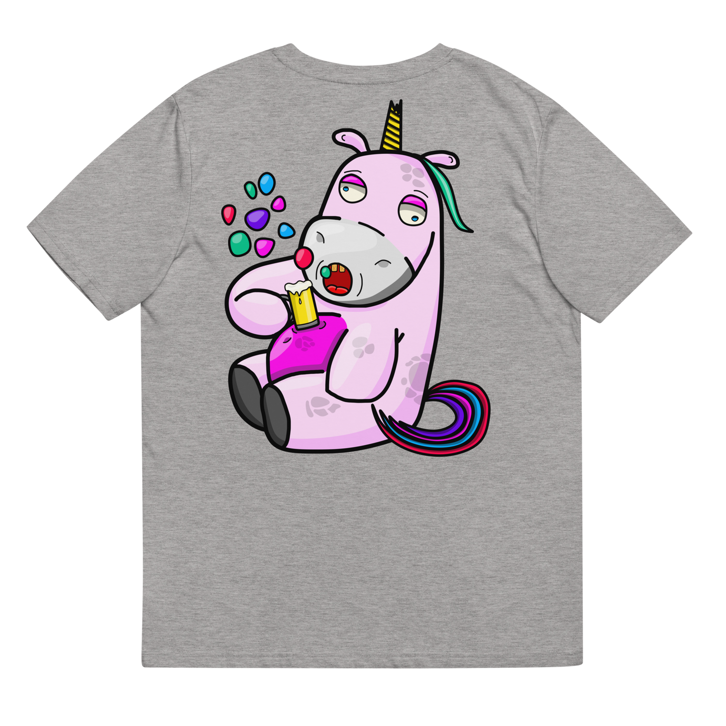 Hugo The Drunk Unicorn Unisex T-Shirt