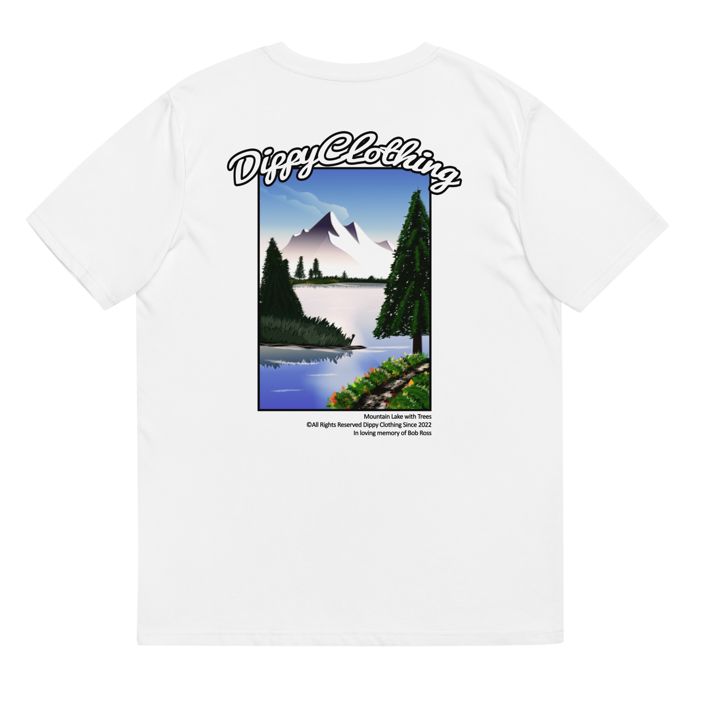 Bob Ross Style Bio-Baumwoll-T-Shirt